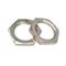 Allen-Bradley 871CN3 Nickel-Plated Brass Mounting Nuts 18mm Diameter