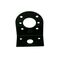 Allen-Bradley 855EAVM Control Tower Vertical Mounting Kit 50mm Black Metal