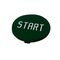 Allen-Bradley 800TLC103W Legend Cap Green with White Text