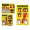 LOCKOUT 20 STN 15LOCKS 7HASP 20TAGS KIT (Lockout 20 Stn 15Locks 7Hasp 20Tags Kit)