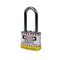 LOCKOUT STEEL PADLOCK LONG SHAKLE (Lockout Steel Padlock Long Shakle)
