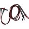 MOULDED UL94-0 PVC WITH PROBES AND PLUGS (Moulded UL94-0 PVC with 2mm Threaded Probes and Banana Plugs)