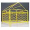 MANHOLE BARRIER SET WITH ROOF FRAME (Manhole Barrier Set with Roof Frame)