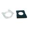 Allen-Bradley 800MSWS00 Legend Plate 22.5mm Square Grey