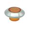 Allen-Bradley 800MRN159A Illuminated Amber Push-Pull Cap