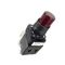 Allen-Bradley 800HQRBH2R Momentary Pushbutton 30mm Red Guarded Head