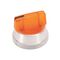 Allen-Bradley 800TN297A Illuminated Amber Selector Switch Knob