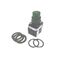 Allen-Bradley 800HQRBH2G Momentary Pushbutton Green LED 30mm