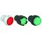 Allen-Bradley 800FPLF6PN7WX10 Illuminated Round Plastic Momentary Push Button
