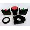 Allen-Bradley 800FPF4PX11 Non-Illuminated Red Momentary Push Button