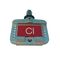 Allen-Bradley 440TAKEYE10CL Stainless Steel Weatherproof Key for 440T Trapped Key Systems