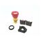Allen-Bradley 800FPMT44PX02 Push-Pull Twist-to-Release Mushroom Operator