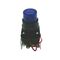 Allen-Bradley 800HQRTH2B 30mm Blue LED Pushbutton Pilot Light