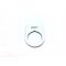 Allen-Bradley 22mm Aluminum Legend Plate with Black Text
