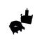 Allen-Bradley 800FPN5R Power Module with Latch and Integrated LED
