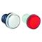 Allen-Bradley Illuminated Round Plastic Pilot Light Operator Amber Diffuser