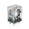 Allen-Bradley 700HF32Z2434 8 Blade 10 Amp 24 VDC 2 Pole Double-Throw Relay