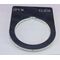 Allen-Bradley Legend Plate 30x40mm Black with White Legend Text