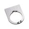 Allen-Bradley Legend Plate 30x40mm Aluminum with Black Legend Text