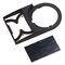 Allen-Bradley Legend Plate 800F12BE100 Black with White Text