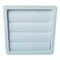 External Grille Gravity Louvre 150mm | UV Resistant PVC | Automatic Closure | Pack of 10 | by Fantech