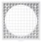 Egg Crate Grille Plastic 100mm | Durable Plastic | White Finish | Effective Air Distribution | by Fantech