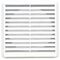 External Grille Fixed Louvre 200mm | Impact & UV Resistant PVC | Flywire Mesh Included | White | by Fantech