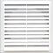 Plastic Fixed Louvre Grille 100mm Dia | UV Resistant PVC | Flywire Insect Protection | by Fantech