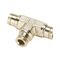 Push In Connector T Shape Brass | Quick Tool-Free Insertion | Corrosion-Resistant | @Pack of 5 | by Wurth