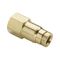 Push-in Connector NPTF Female Thread | Durable Brass | Quick Secure Fitting | @Pack of 5 | by Wurth