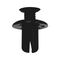 Screw Rivet with Slit | Adjustable Installation | Reusable Design | Black | @Pack of 25 | by Wurth