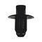 Push in Rivet with Cap Tapered | High Retention Force | Easy Installation | Black | @Pack of 25 | by Wurth