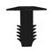 Door Seal Clip with Pine Tree Foot | Durable Plastic | Easy Installation | Black Color | @Pack of 25 | by Wurth