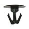 Cover Plugs with Splay | Quick Press-In Installation | Durable Plastic | Black | @Pack of 25 | by Wurth