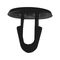 Plastic Rivet Without Pin Type 1 | Black | Large Head & Quick Fitting | @Pack of 25 | by Wurth