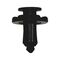 Push in Rivet with Cap Tapered | High Retention Force | Easy Installation | Black | @Pack of 25 | by Wurth
