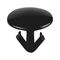 Plastic Rivet Opened Without Pin | Quick Push-In Installation | Black Color | @Pack of 25 | by Wurth