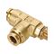 Tee-Piece Coupling NPTF Male Thread | Durable Metal | Leak-Free Design | Pack of 5 | by Wurth