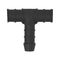 T-Hose Connector | 8.6mm Internal Diameter | Durable Acetal Resin | Chemical Resistant | by Wurth
