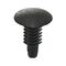 Fir Tree Clip | Small Gradation & Narrow Shape | Easy Press-In Installation | Black Plastic | @Pack of 25 | by Wurth