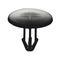 Plastic Rivet Opened Without Pin | 20mm Head Diameter | Easy Push-In Installation | Black | @Pack of 25 | by Wurth