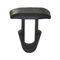 Plastic Rivet Opened Without Pin | Quick Push-In Installation | Black Color | @Pack of 25 | by Wurth
