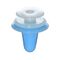 Interior Trim Clip Closed | Fastening Trims & Tolerance Compensation | Removable Design | @Pack of 25 | by Wurth