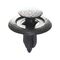 Push In Rivet with Cap Tapered for Mazda | High Retention Force | Easy Installation | Dark Grey | @Pack of 25 | by Wurth