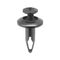 Screw Rivet Tapers Downwards | Adjustable Installation | Black Plastic | @Pack of 25 | by Wurth