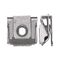 Sheet Metal Nut M5 with Raised Wings | Self-Locking Design | Flake Zinc Coating | by Wurth