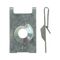 Sheet Metal Nut Shortened Rear Claw | Zinc Plated | 6.3mm Screw Diameter | Quick Assembly | @Pack of 25 | by Wurth