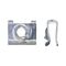 Sheet Metal Nut with Closed Screw-In Area | Zinc Plated | Spring Steel | @Pack of 10 | by Wurth