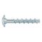 Concrete Screw with Pan Head W-BS/S | Zinc Plated Steel | 5mm Anchor Size | 40mm Length | @Pack of 100 | by Wurth