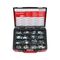 Sheet Metal Spring Nut Assortment | 1375 Pieces | Zinc-Plated for Corrosion Resistance | Durable Spring Steel | @Each of 1 | by Wurth